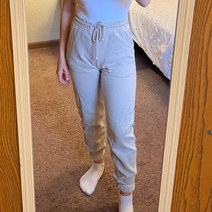 H&M XS Tan Joggers/Sweatpants